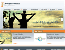 Tablet Screenshot of borgesfonseca.com.br